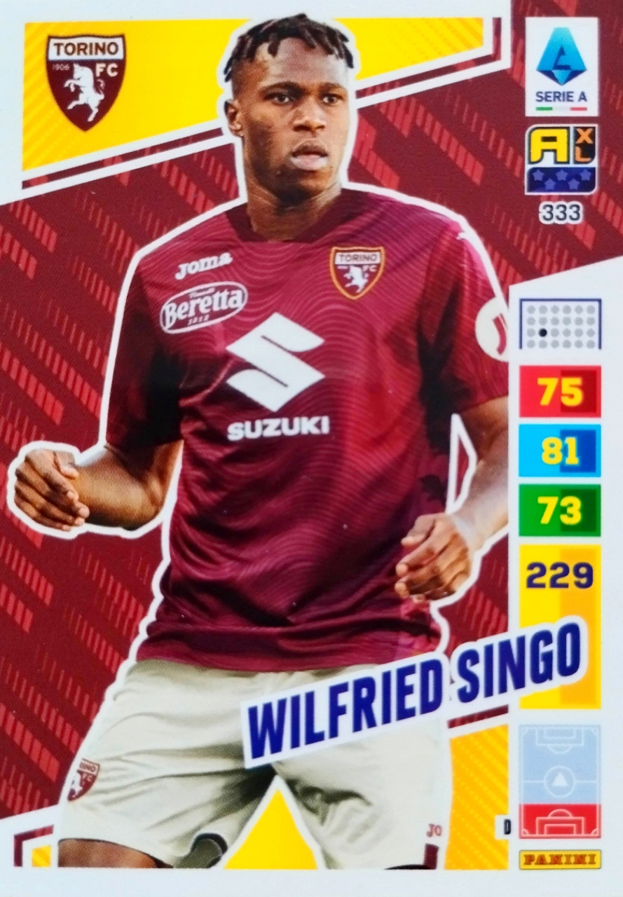 Panini Calciatori Liga Włoska 2023 2024 333 Wilfried Singo Torino