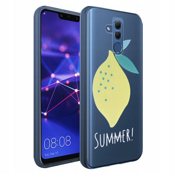 

Etui Do Huawei Mate 20 Lite Pokrowiec Case Cytryna