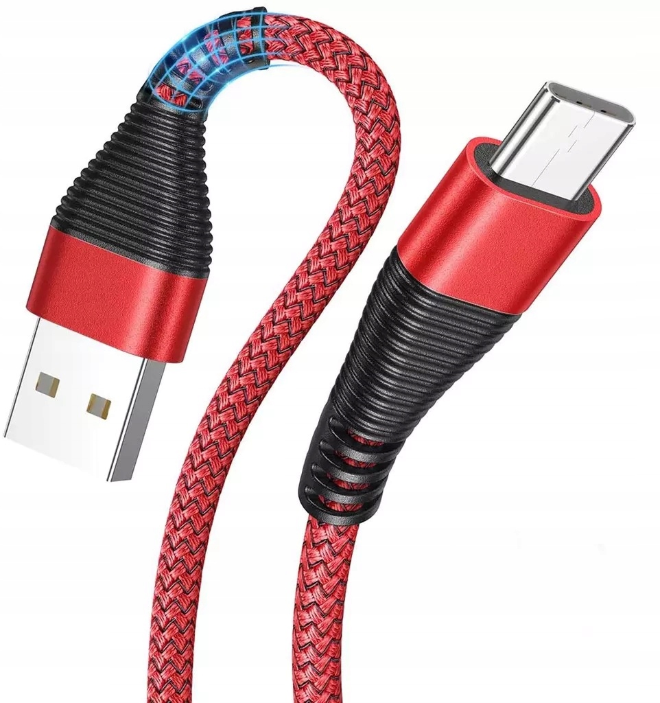 AINOPE Kable USB USB-C Super Wytrzymały OPLOT 2m