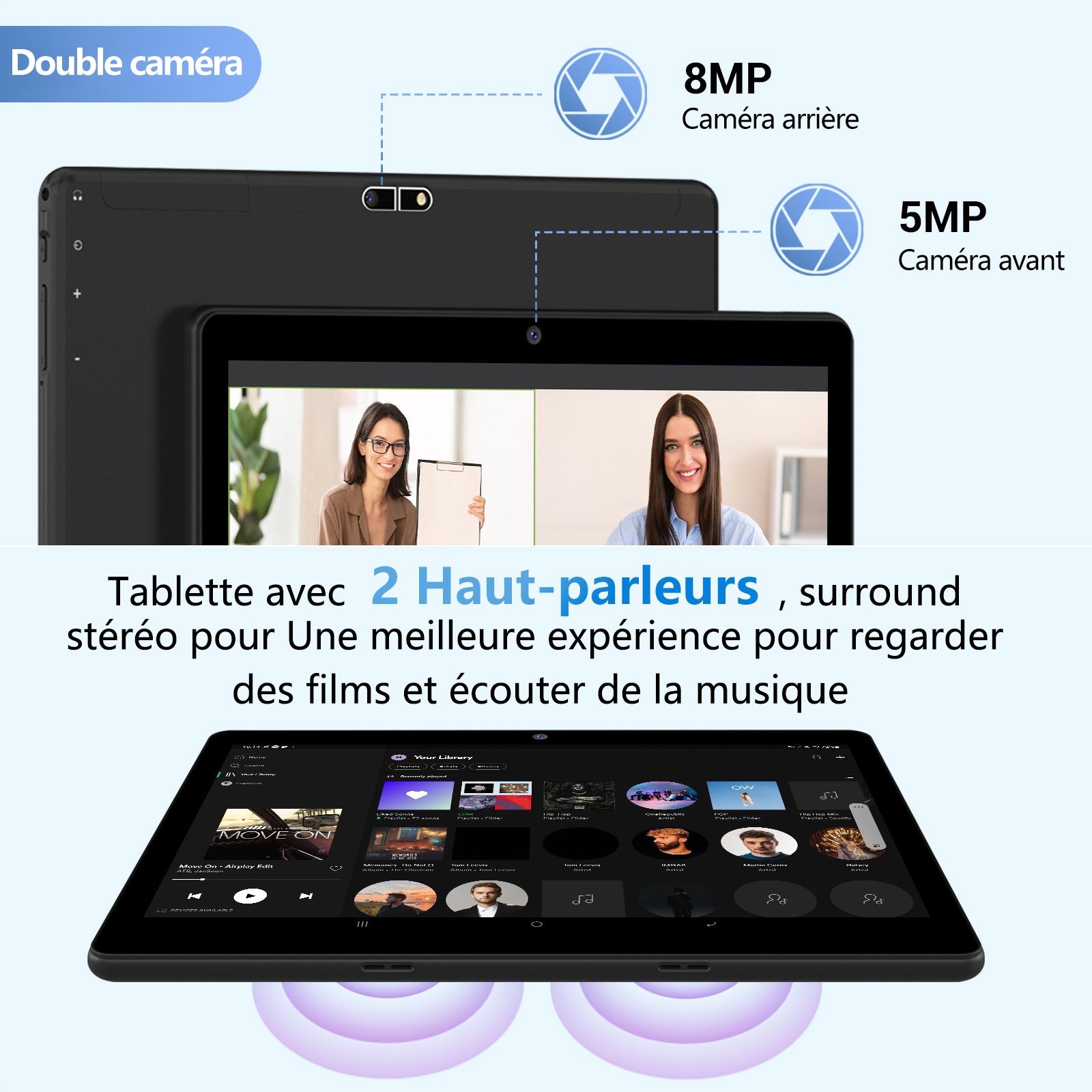 MAGCH Tablet 10.1" 128GB ROM 19(8+11)GB RAM android 13.0 WIFI- czarny Model tabletu inny