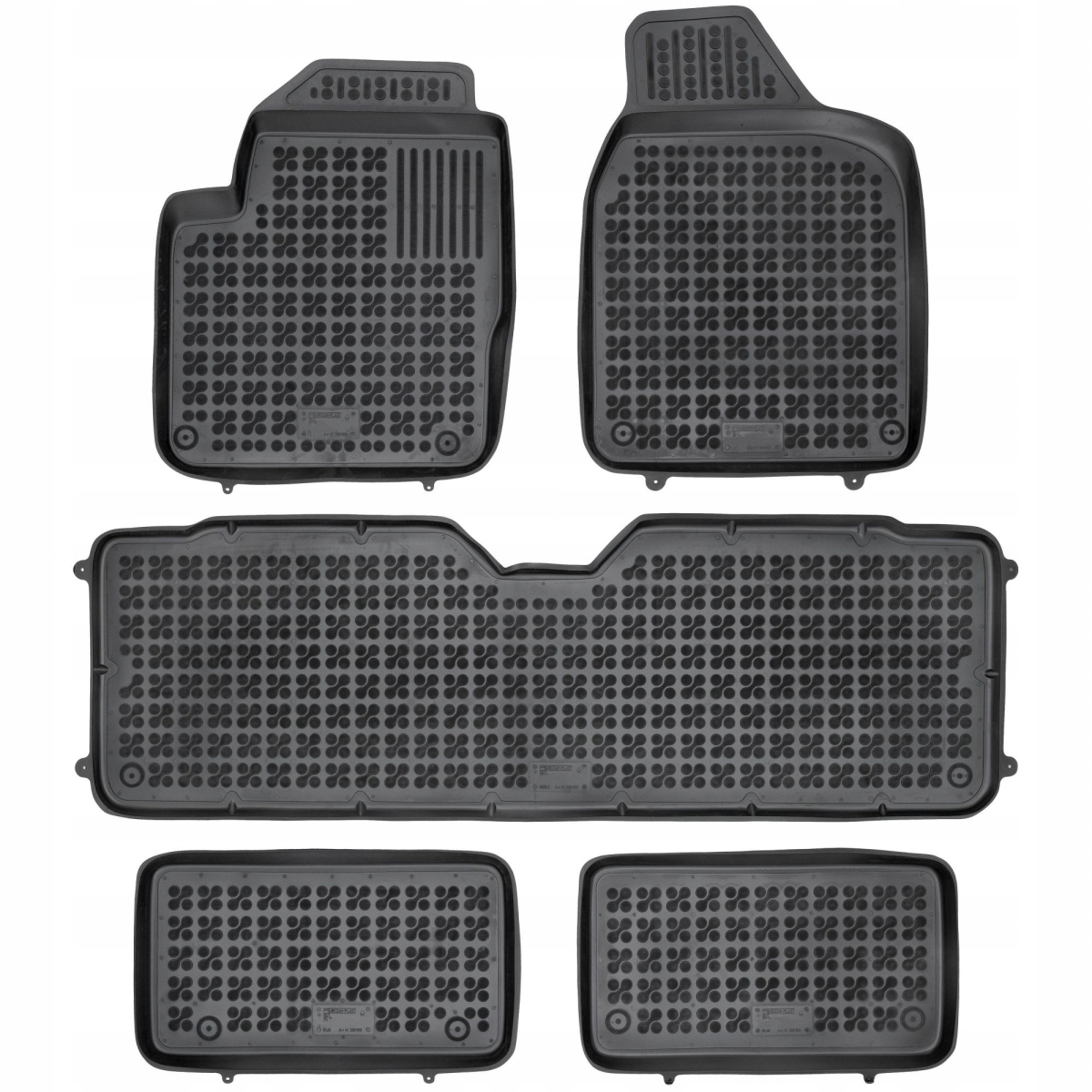 Gumové rohože Seat Alhambra 1995-2010 7-sedadlové