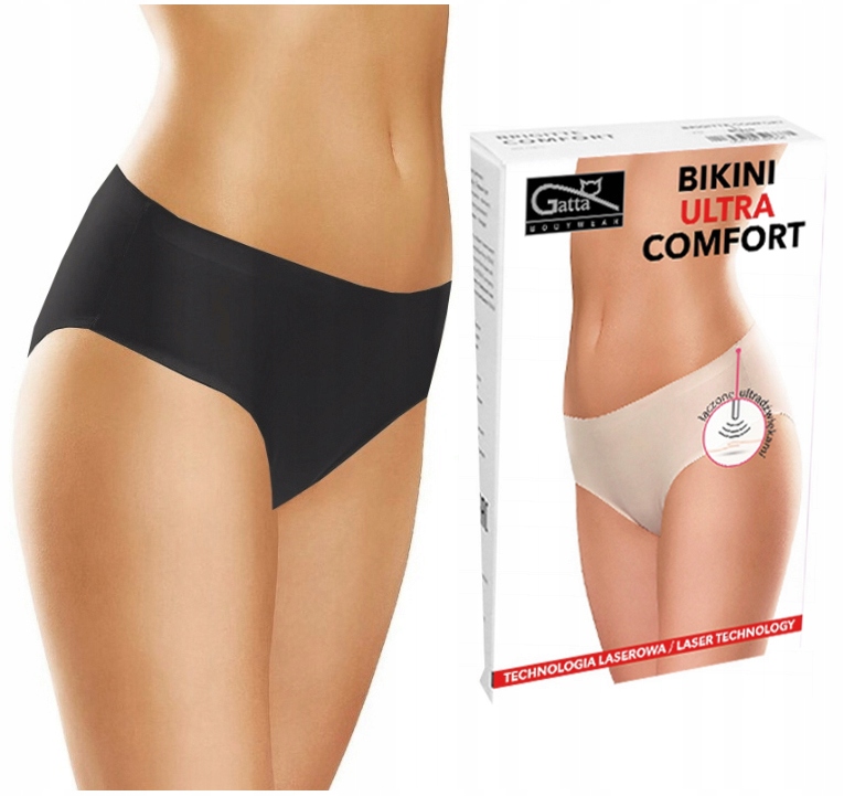 

Figi Gatta Bikini Ultra Comfort Czarne L