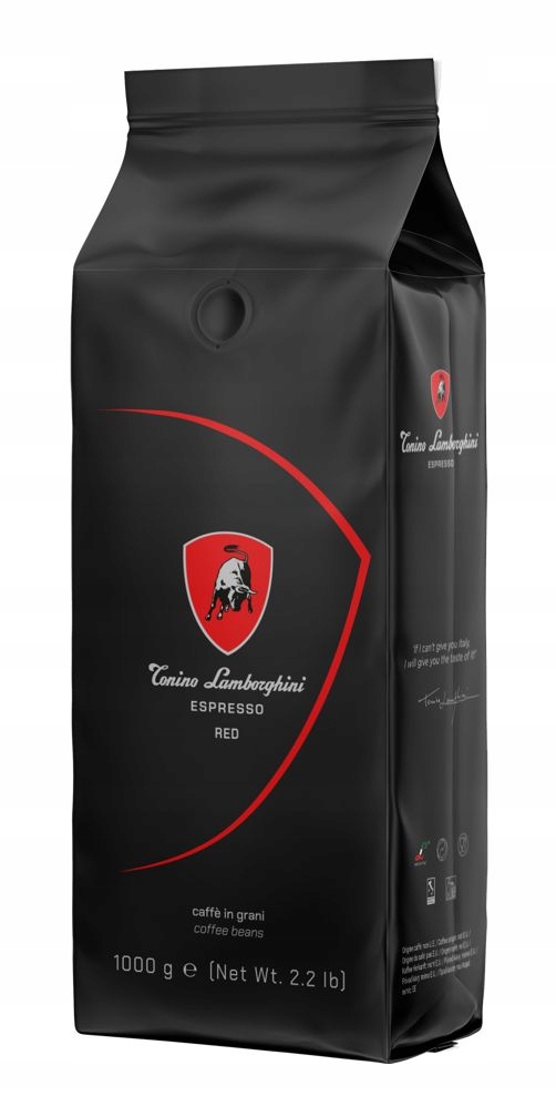 Kawa Ziarnista Tonino Lamborghini Red 1 kg