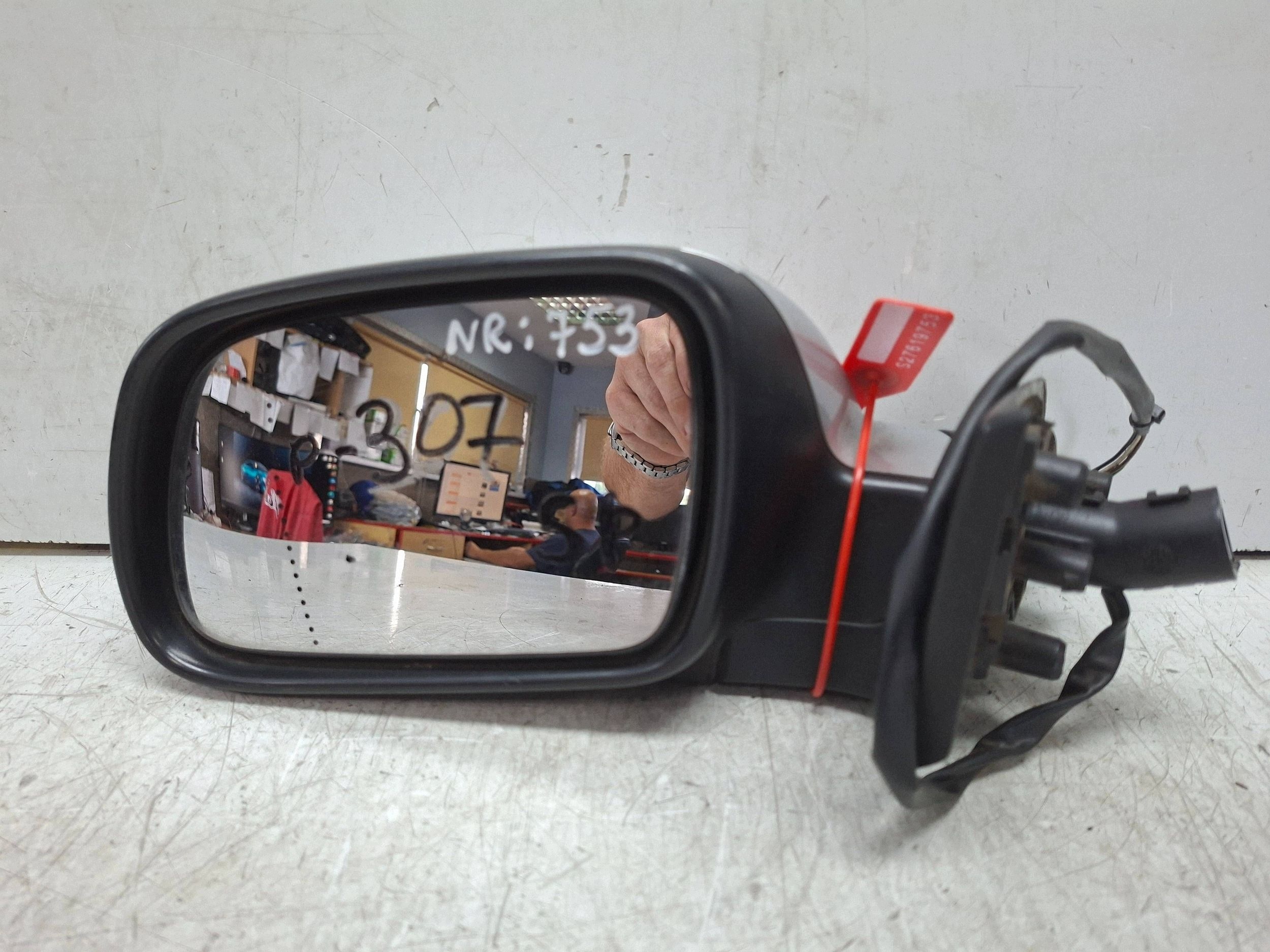 mirror left 5 vertical PEUGEOT 307 2001