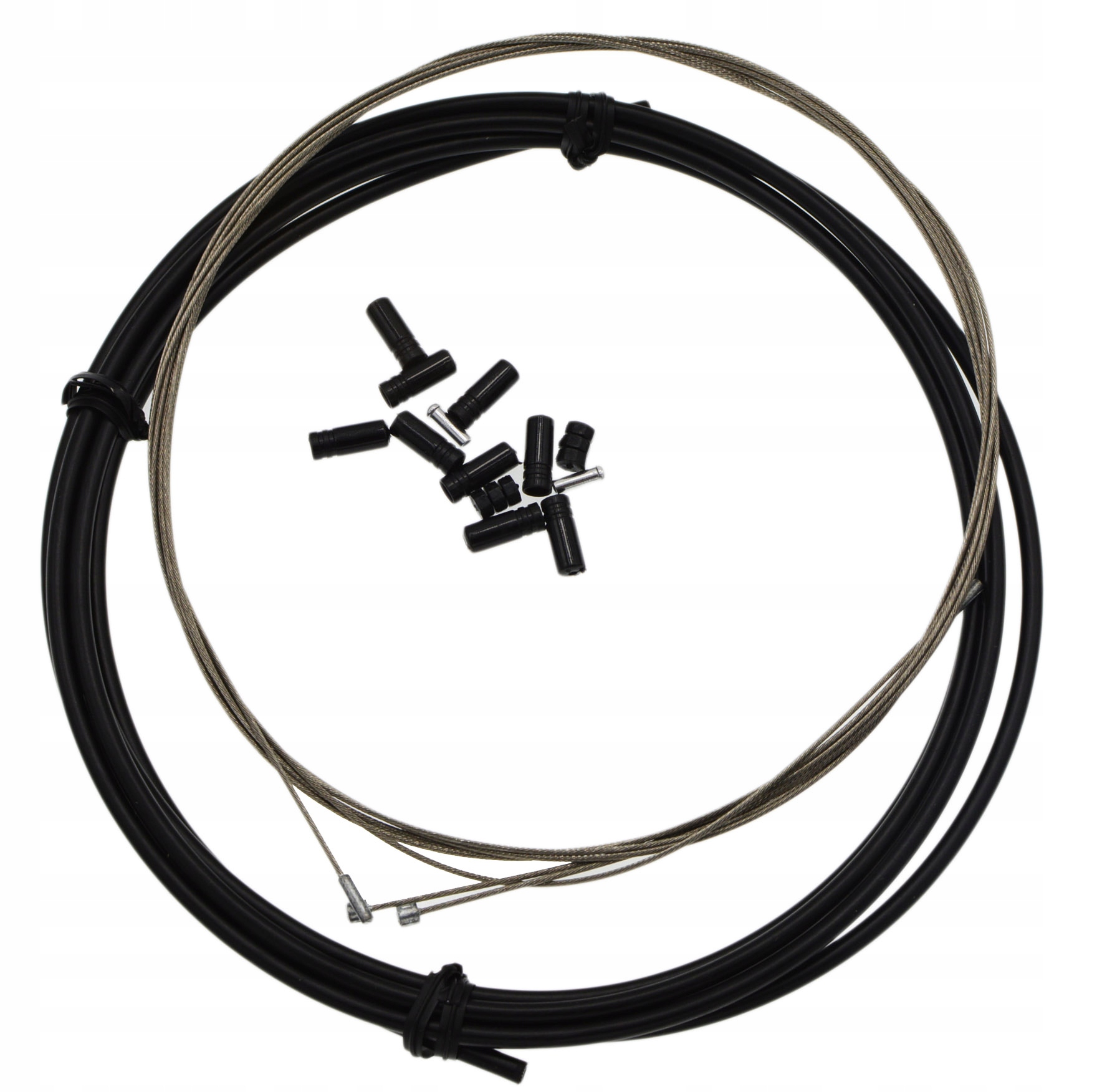 PROMAX ZESTAW LINEK PANCERZY PRZERZUTKI PRZÓD+TYŁ Wykończenie nierdzewna