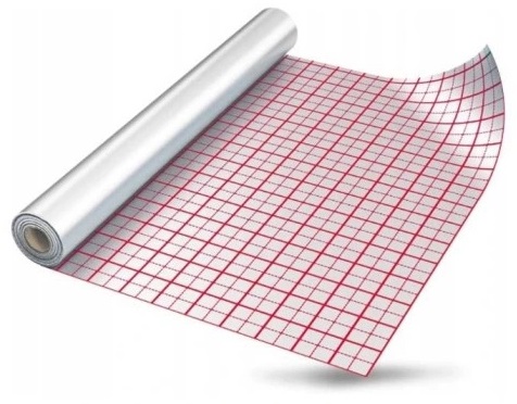 FOLIA 130mk DO PODŁOGÓWKI OGRZEWANIA PODŁOGOWEGO ZWÓJ 50m - GRUBA MOCNA