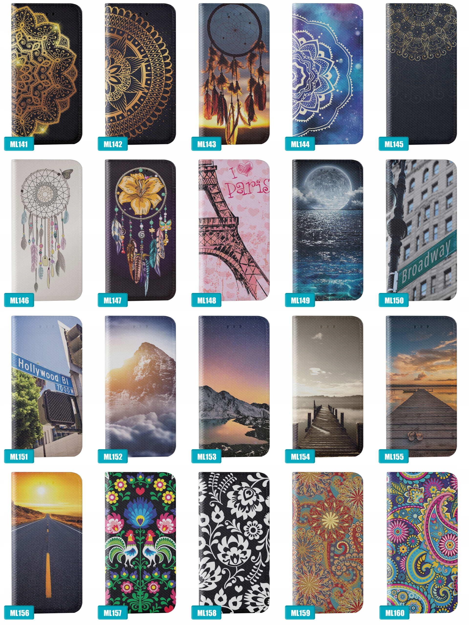 ETUI CASE MAGNET DO SAMSUNG GALAXY A55 5G + SZKŁO WZORY Materiał tworzywo sztuczne
