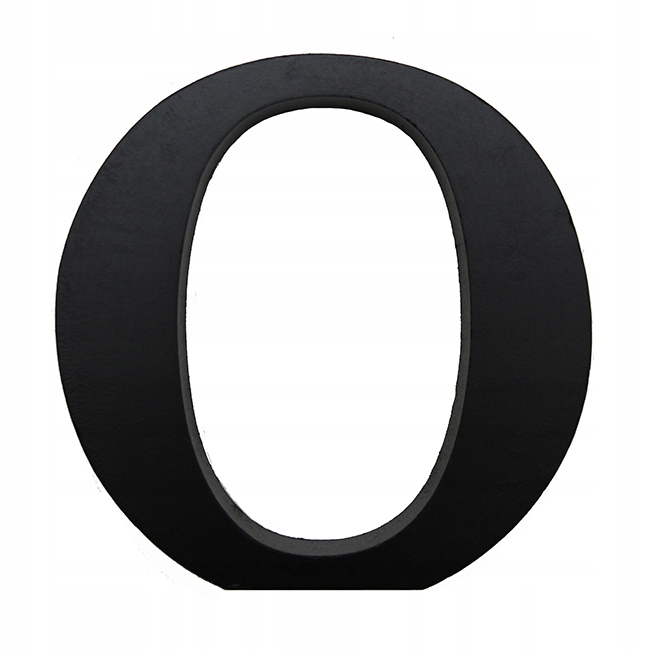 LITERA C CZARNA DUŻA