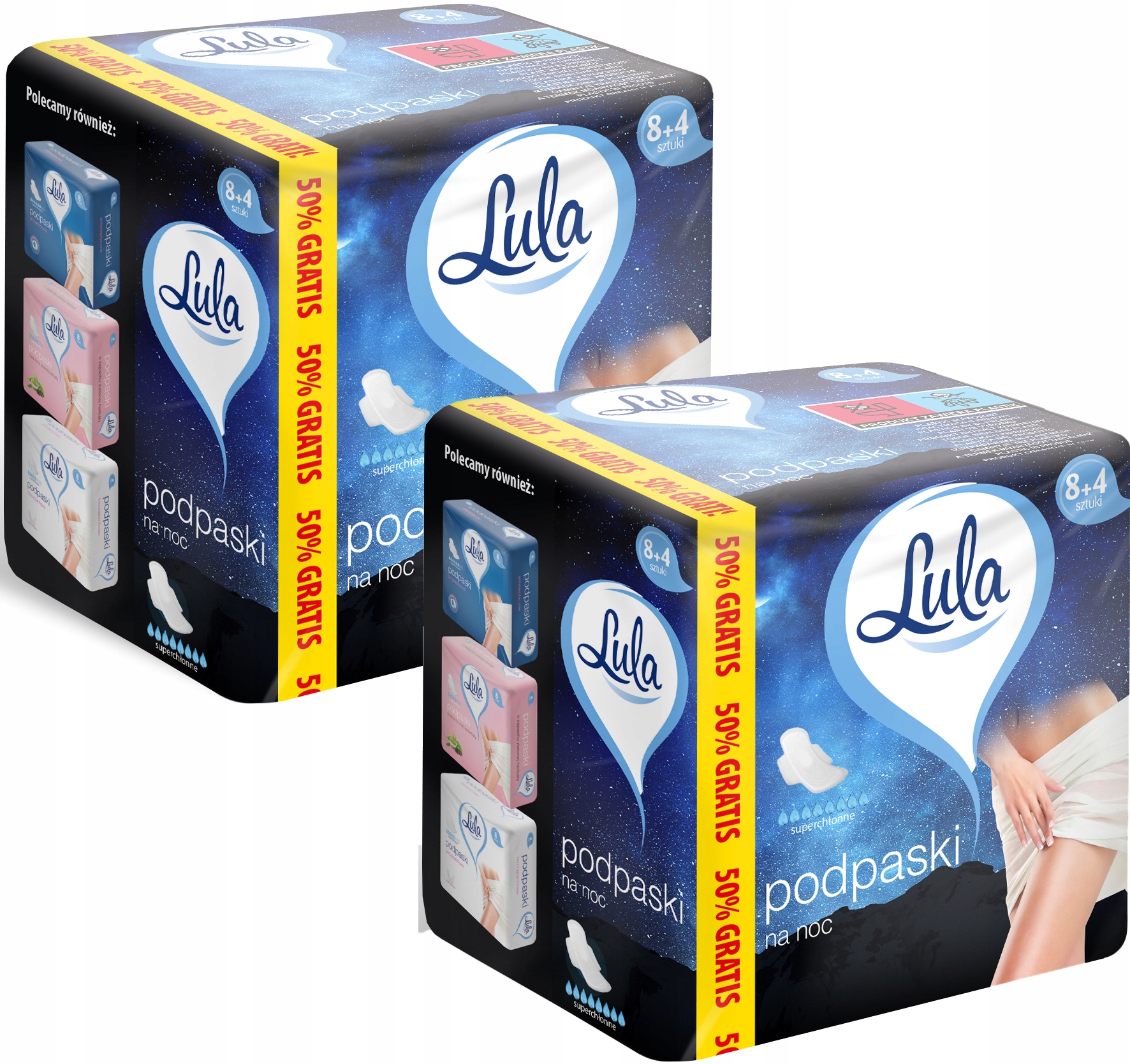 

Lula Podpaski Higieniczne Na Noc 24 Szt