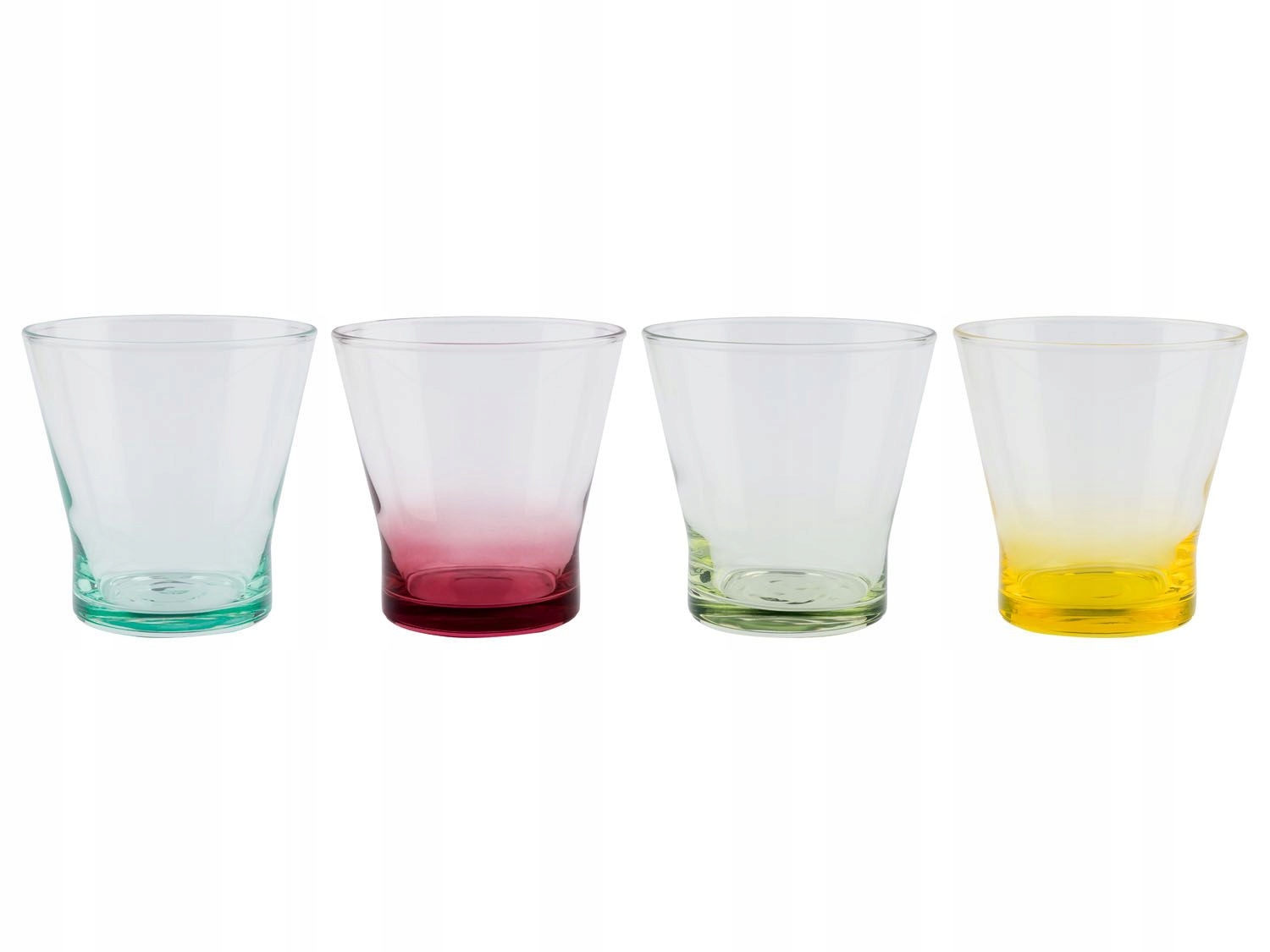 

Szklanki do Drinków Zestaw Kolorowych Szklanek 340