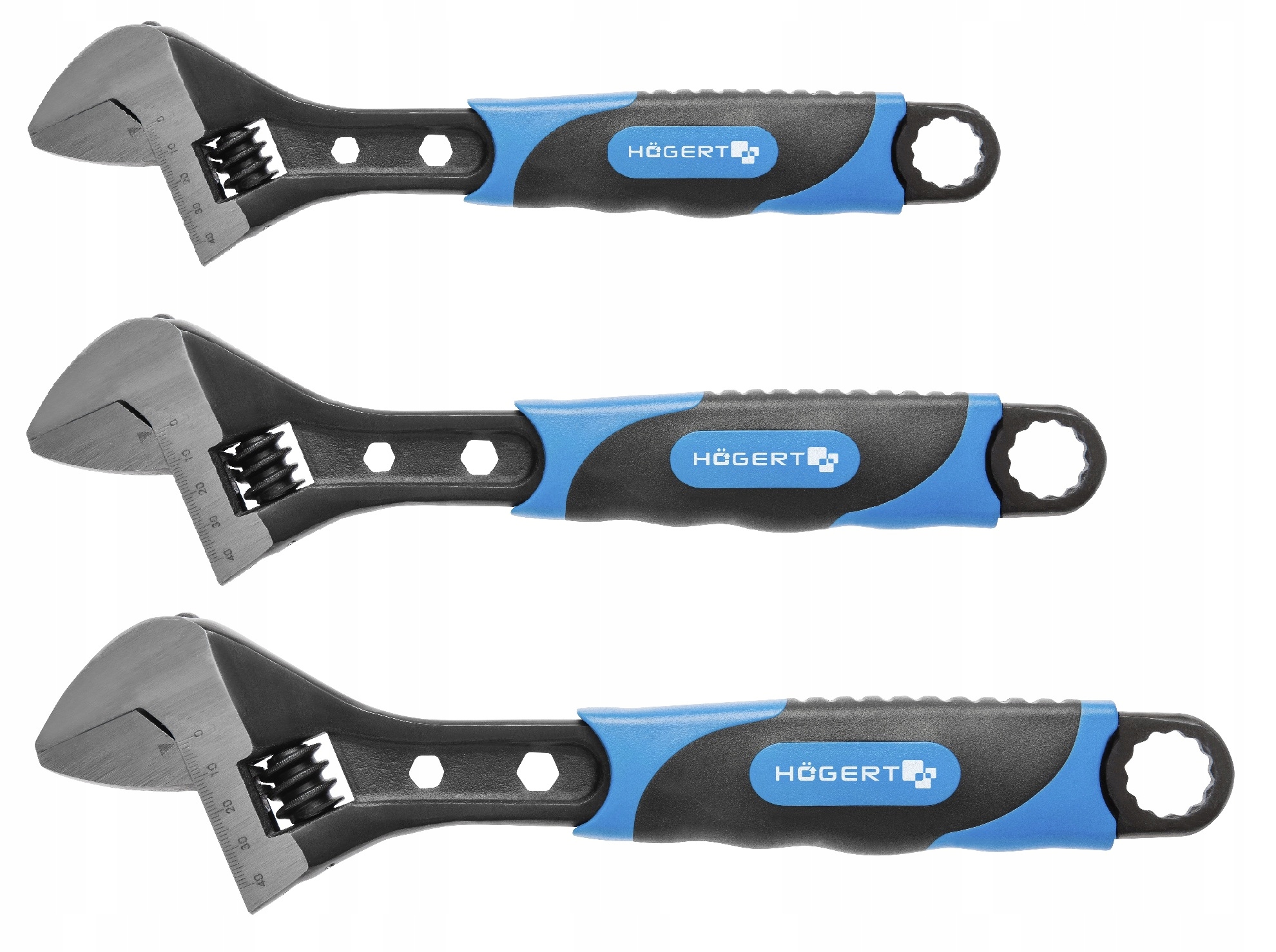 

Hogert Klucz Nastawny Szwed 8'' 10'' 12'' Zestaw