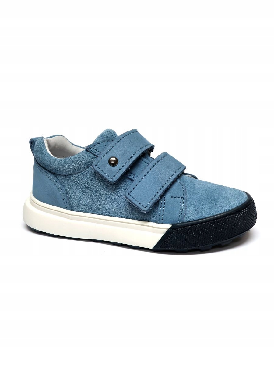 Chłopięce sneakersy zapinane na rzepy niebieskie Renbut, r. 31