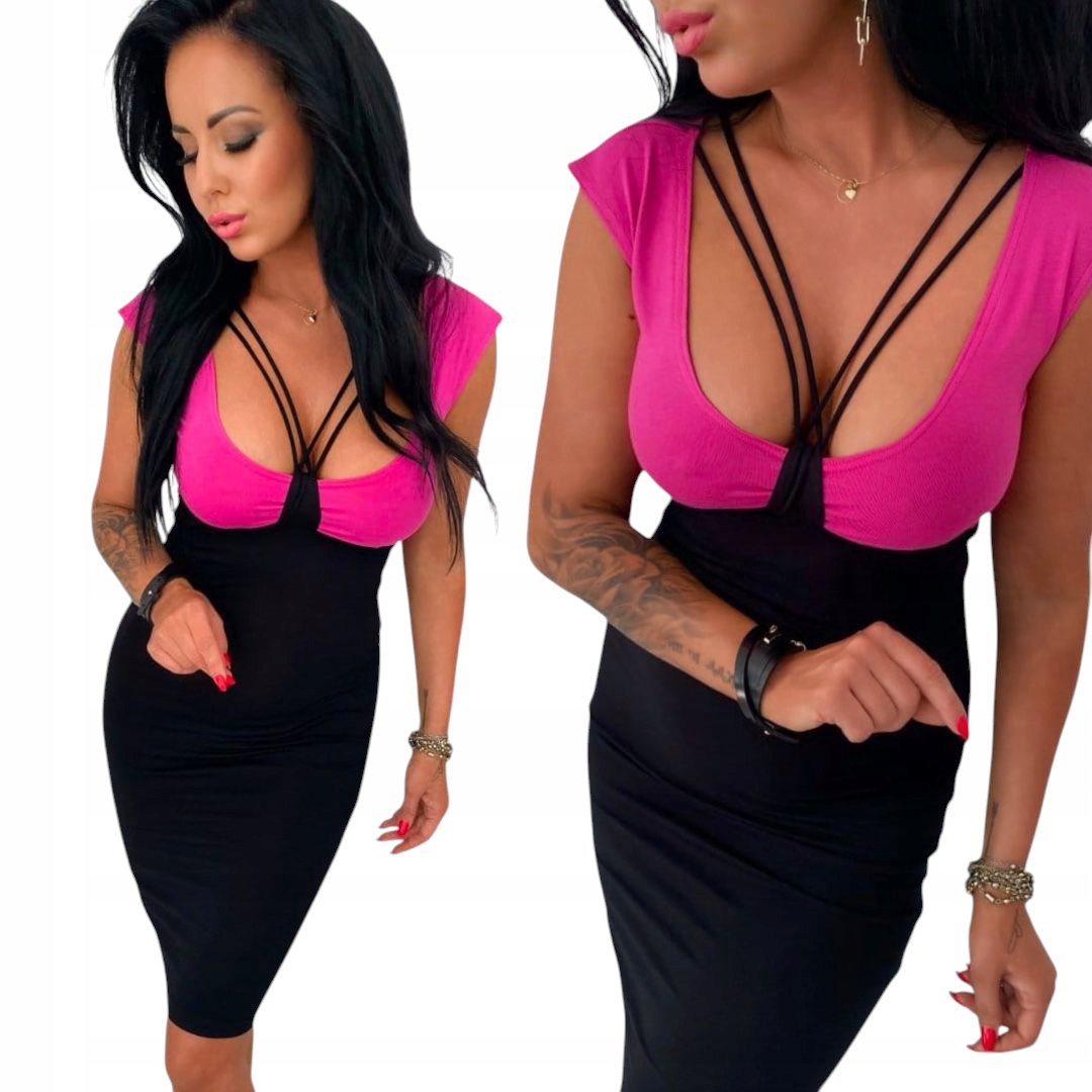 Šaty tužkové pro příležitost elegantní LipMar S 36