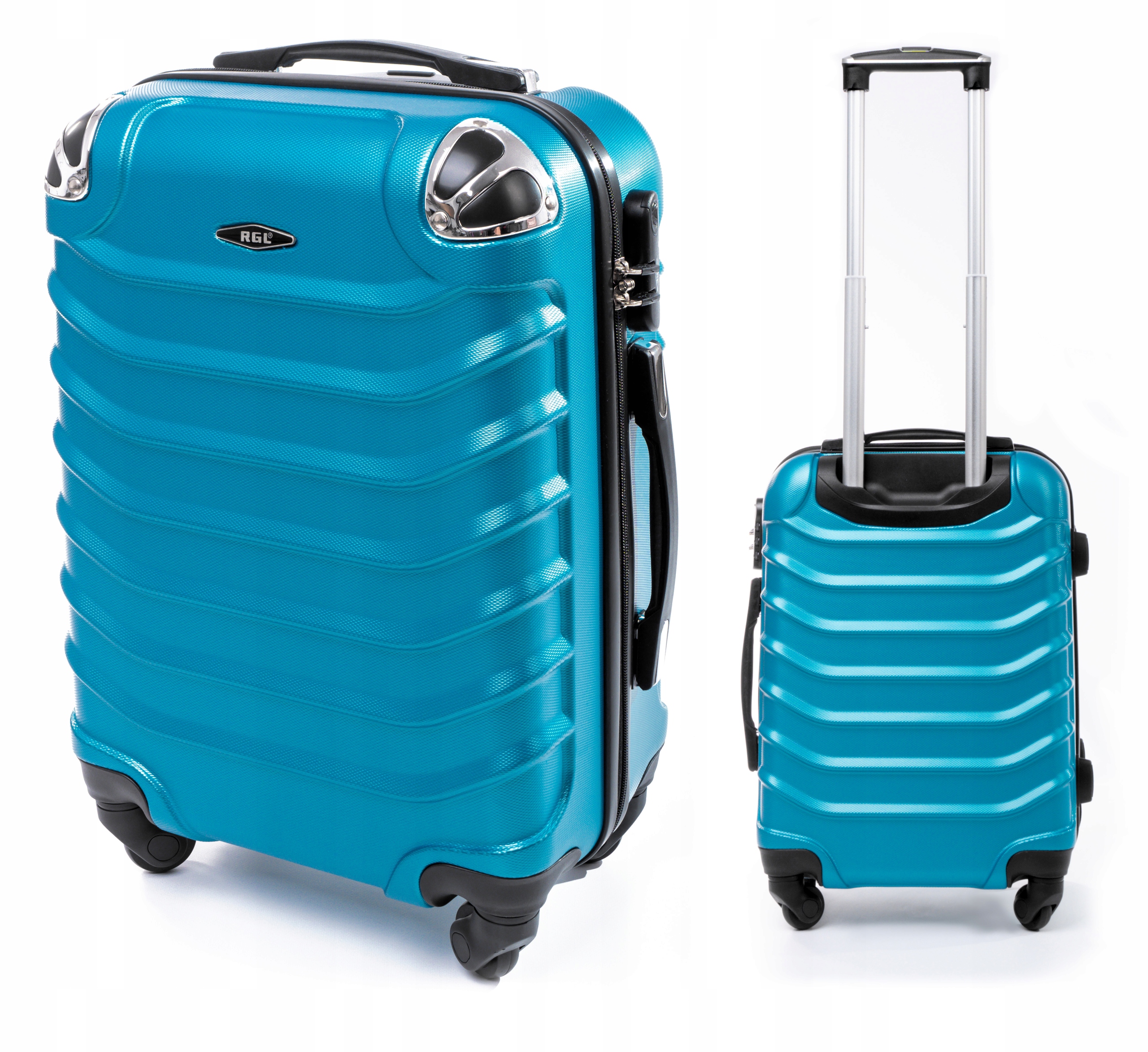 MAŁA KABINOWA WALIZKA L NA KÓŁKACH PODRÓŻNA TORBA ABS RGL Wielkość kabinowa