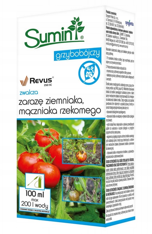 

Sumin Revus 250SC 100ml zaraza mączniak grzybobój