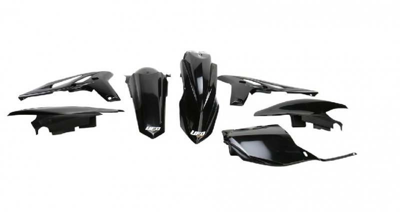 Ufo Sada Plastov Yamaha Yzf 250 10 Farba Čierna