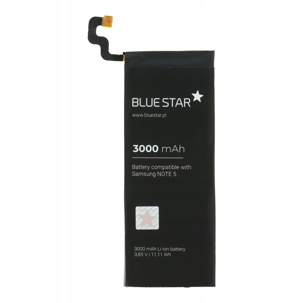

Bateria do Samsung Galaxy Note 5 3000 mAh Li-Ion
