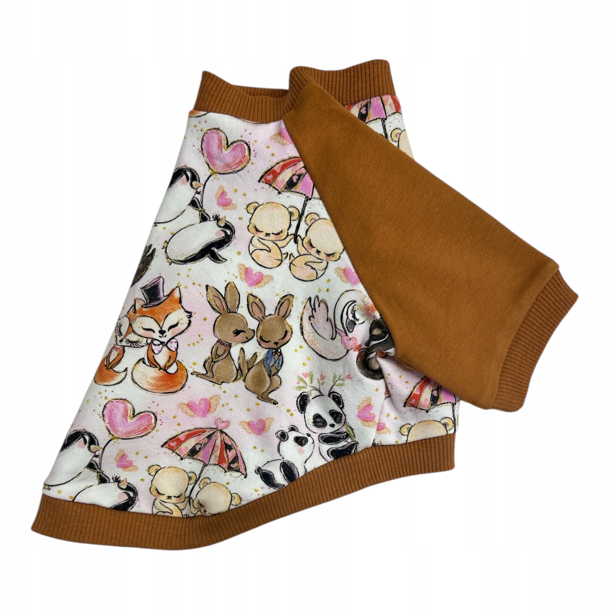 Levně Mikina pro psa s raglánovým rukávem Zvířátka velikost XXL