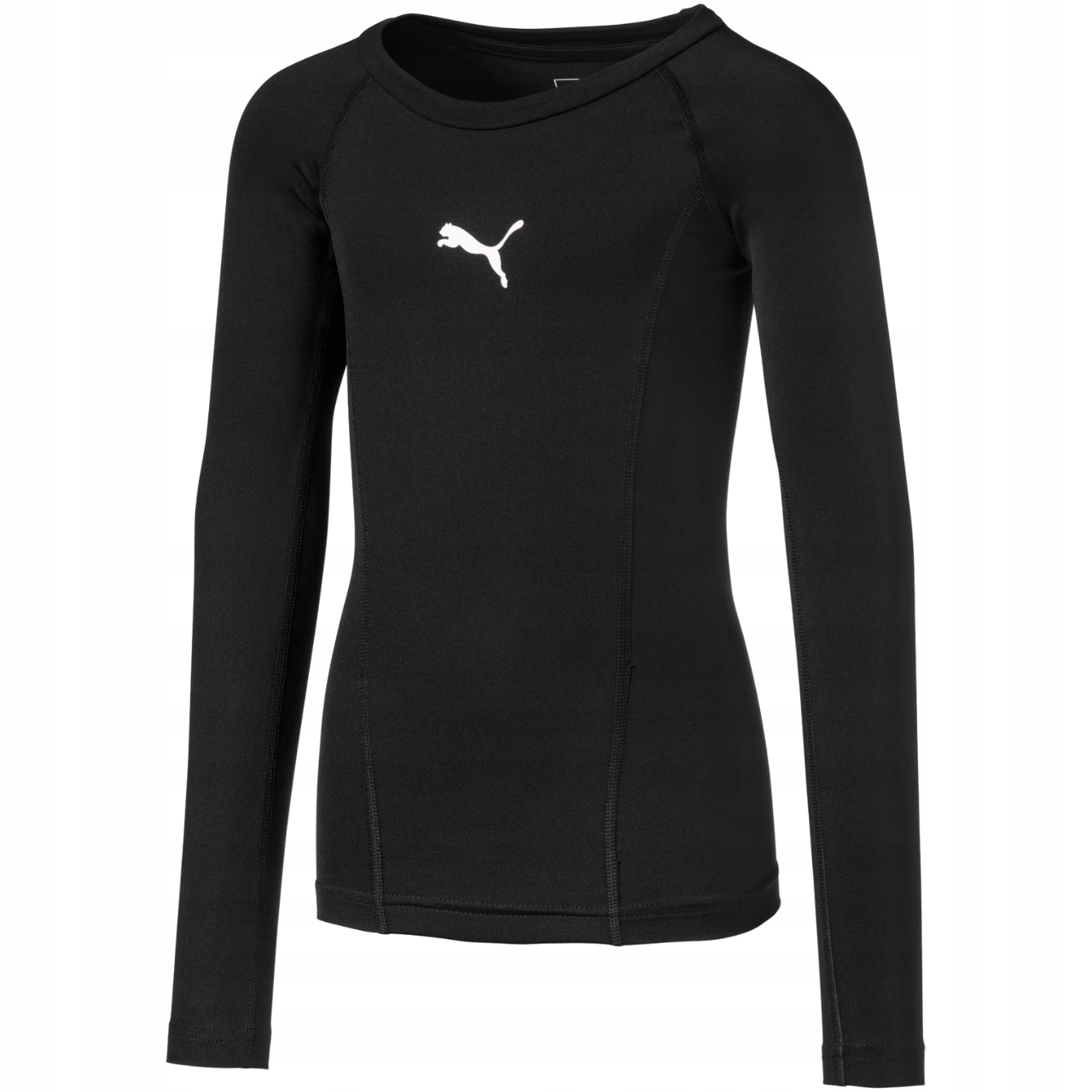 Koszulka dla dzieci Puma Liga Baselayer Tee Ls czarna 03 Rozmiar 152cm