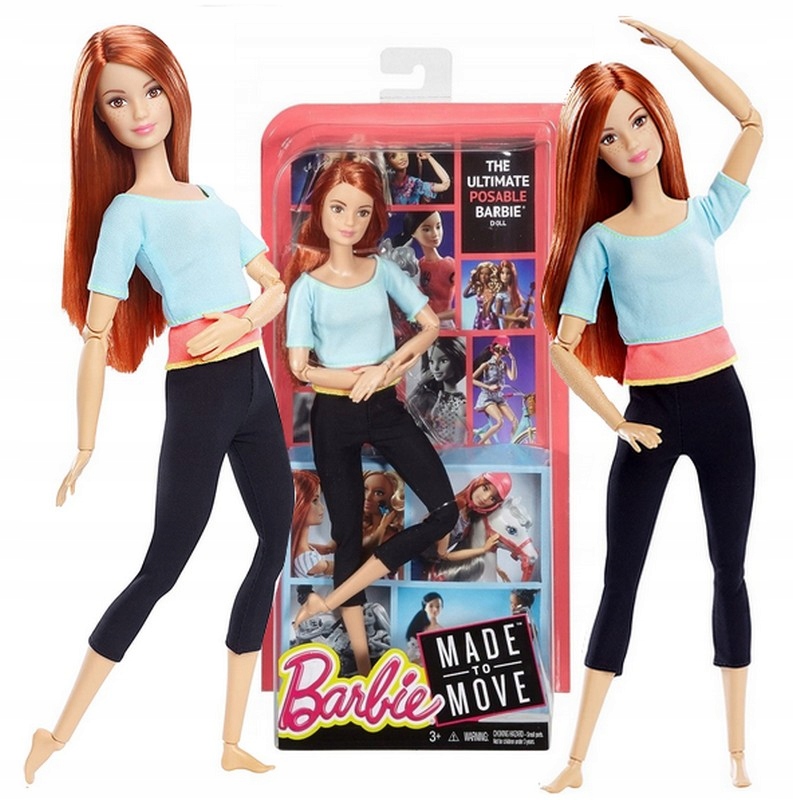 

Lalka Barbie Made To Move Gimnastyczka DPP74
