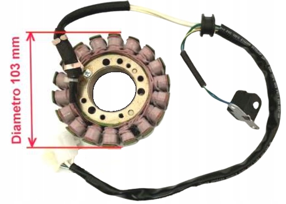 STATOR APARAT ZAPŁONOWY STOJAN ALTERNATORA ATV Linhai Hytrack 400/410S/420
