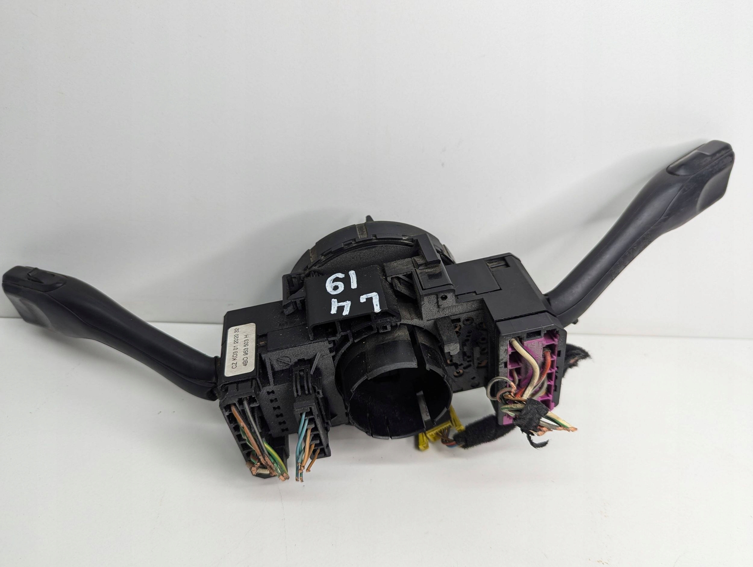 control steering wheel levers and controls ring airbag AUDI A3 8L 8LO953513G 1J0959653B