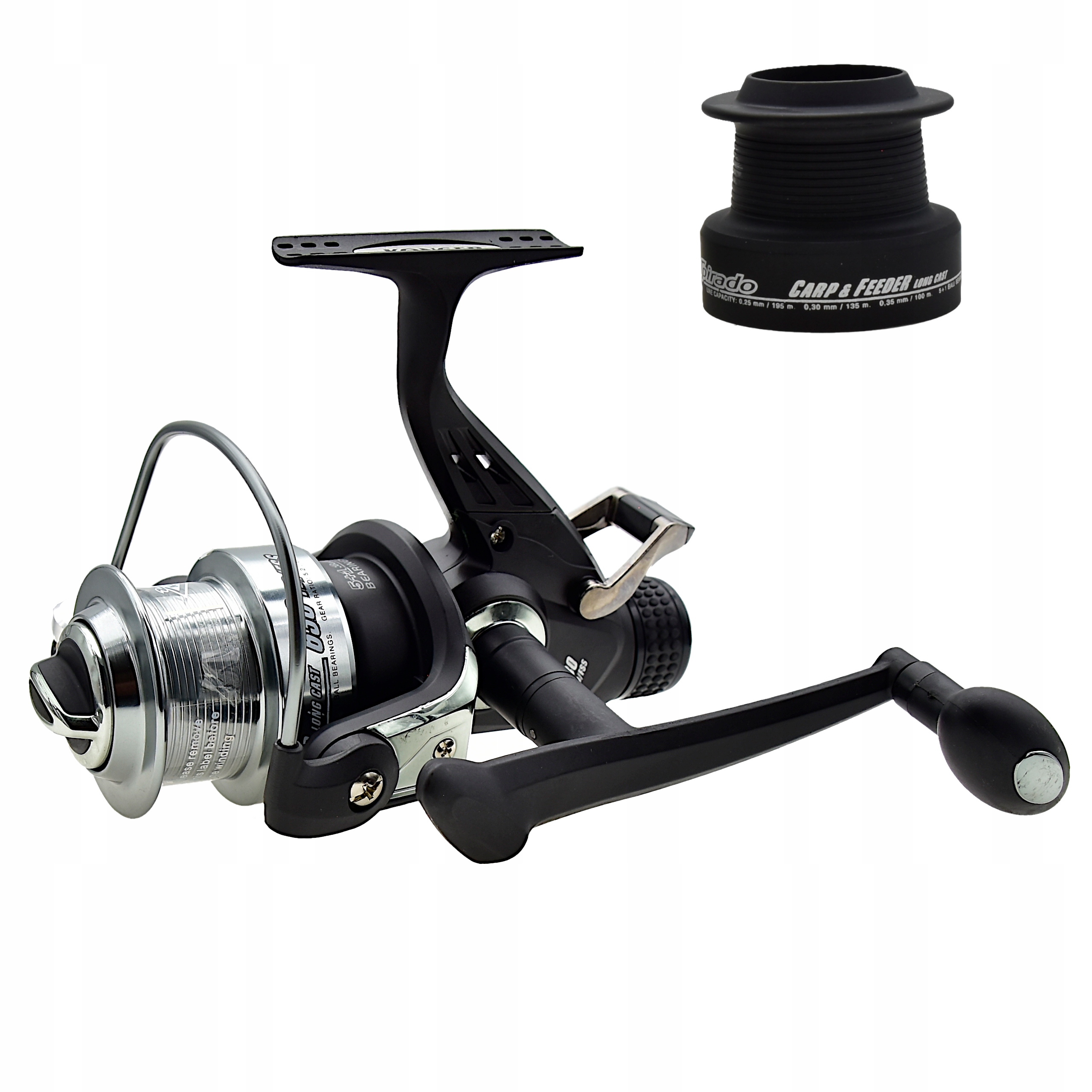 Kołowrotek Konger Spirado Carp & Feeder Long Cast 630 Fd/fss 5+1BB 5,2:1