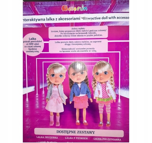 LALKA INTERAKTYWNA AKCESORIA ZESTAW MÓWIĄCA PL EAN (GTIN) 5609288242246