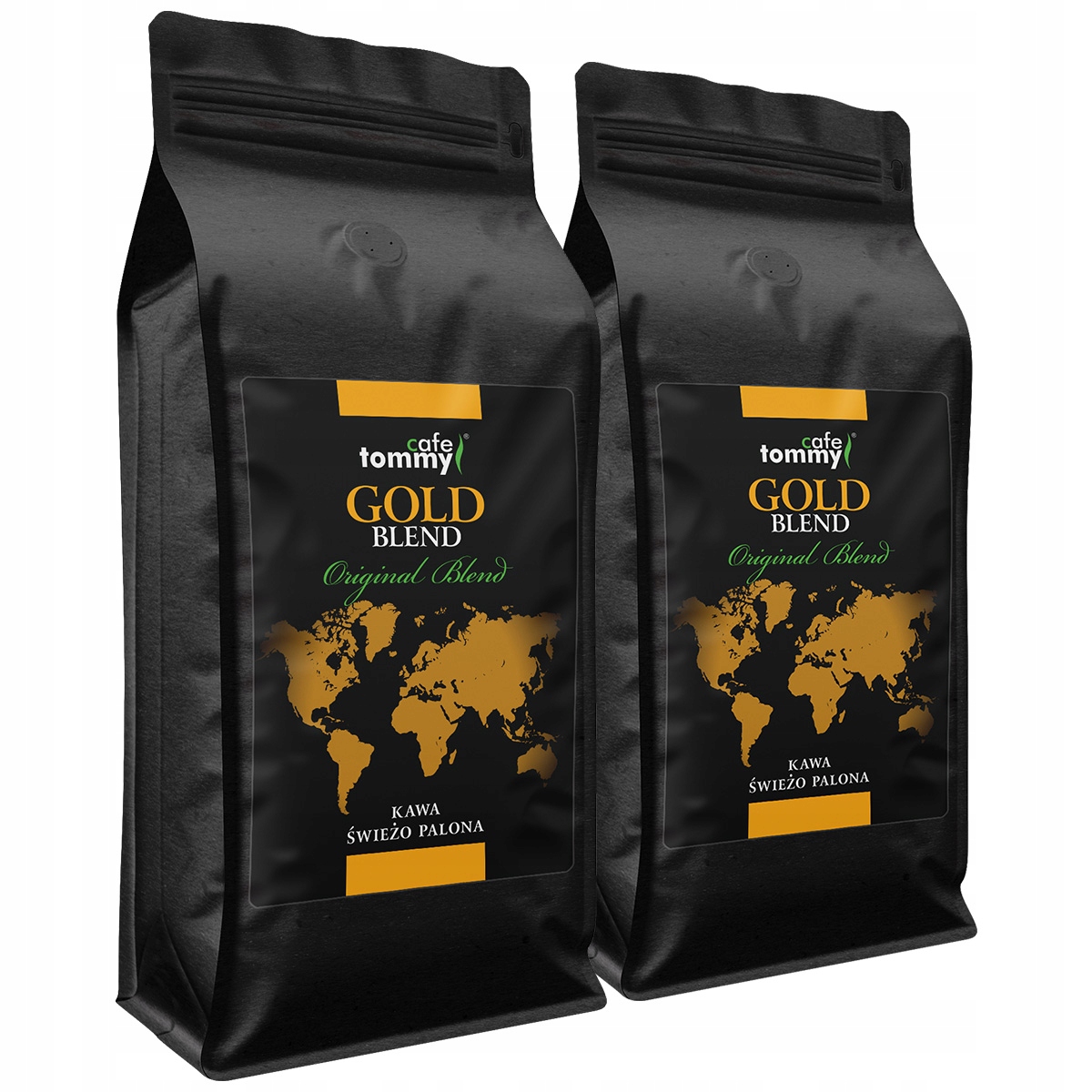 Levně Káva zrnková 2x1 kg Gold Blend Crema Čerstvě pražená do kávovaru