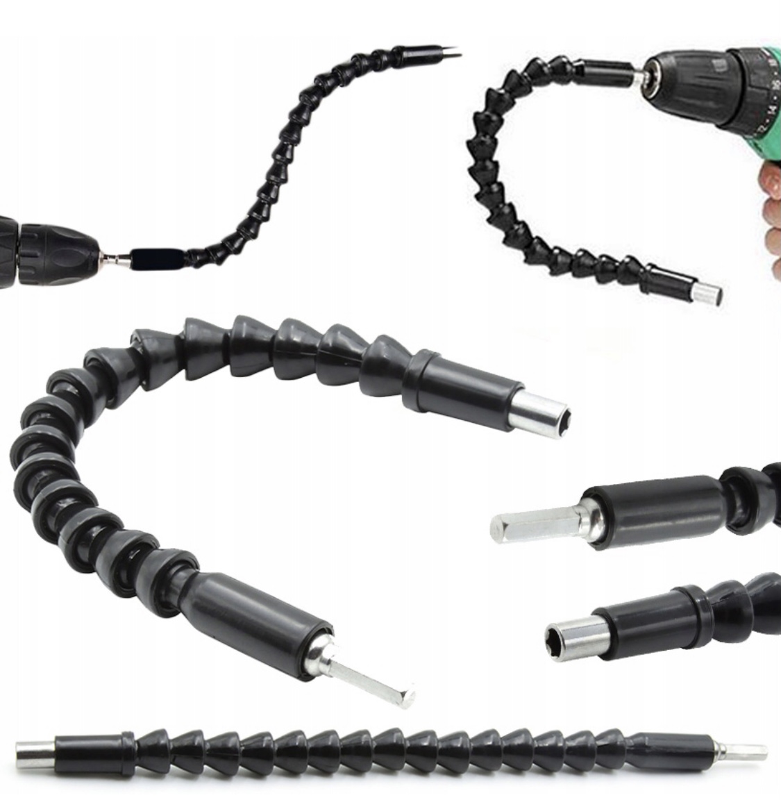 

Przedłużka Do Bitów Elastyczna Wkrętarki Wiertarki