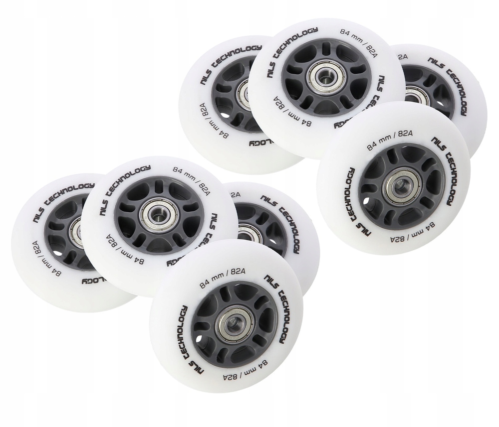 

Komplet 8x Kółka 84 mm Łożyska ABEC-9 Do Rolek