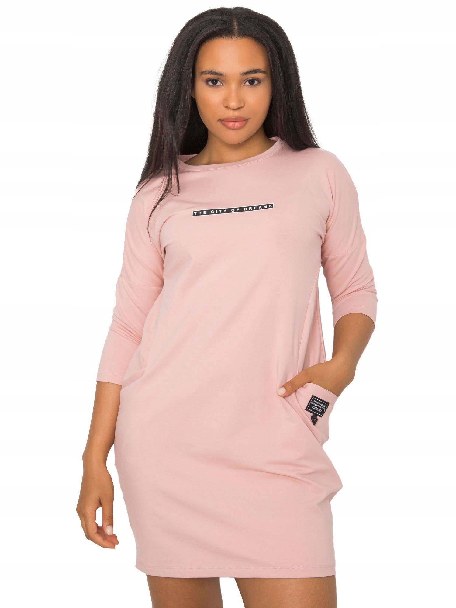 

Sukienka Damska z kieszeniami Plus Size
