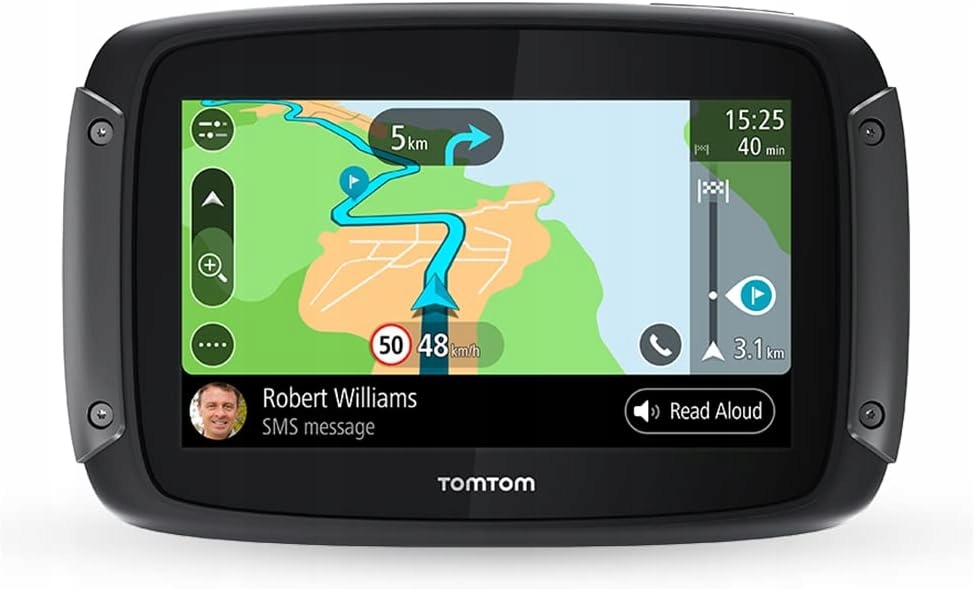 TomTom Rider 500 Gps motocyklová navigácia 4,3" Wi-Fi Európa 49 krajín