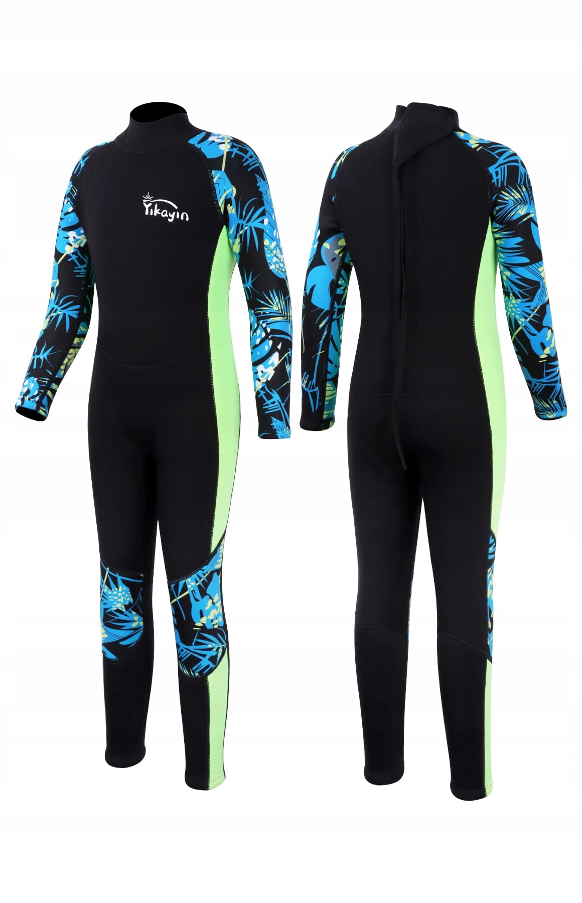 Yikayin Kombinezon neoprenowy damski 3mm 160-163cm suwak na plecach