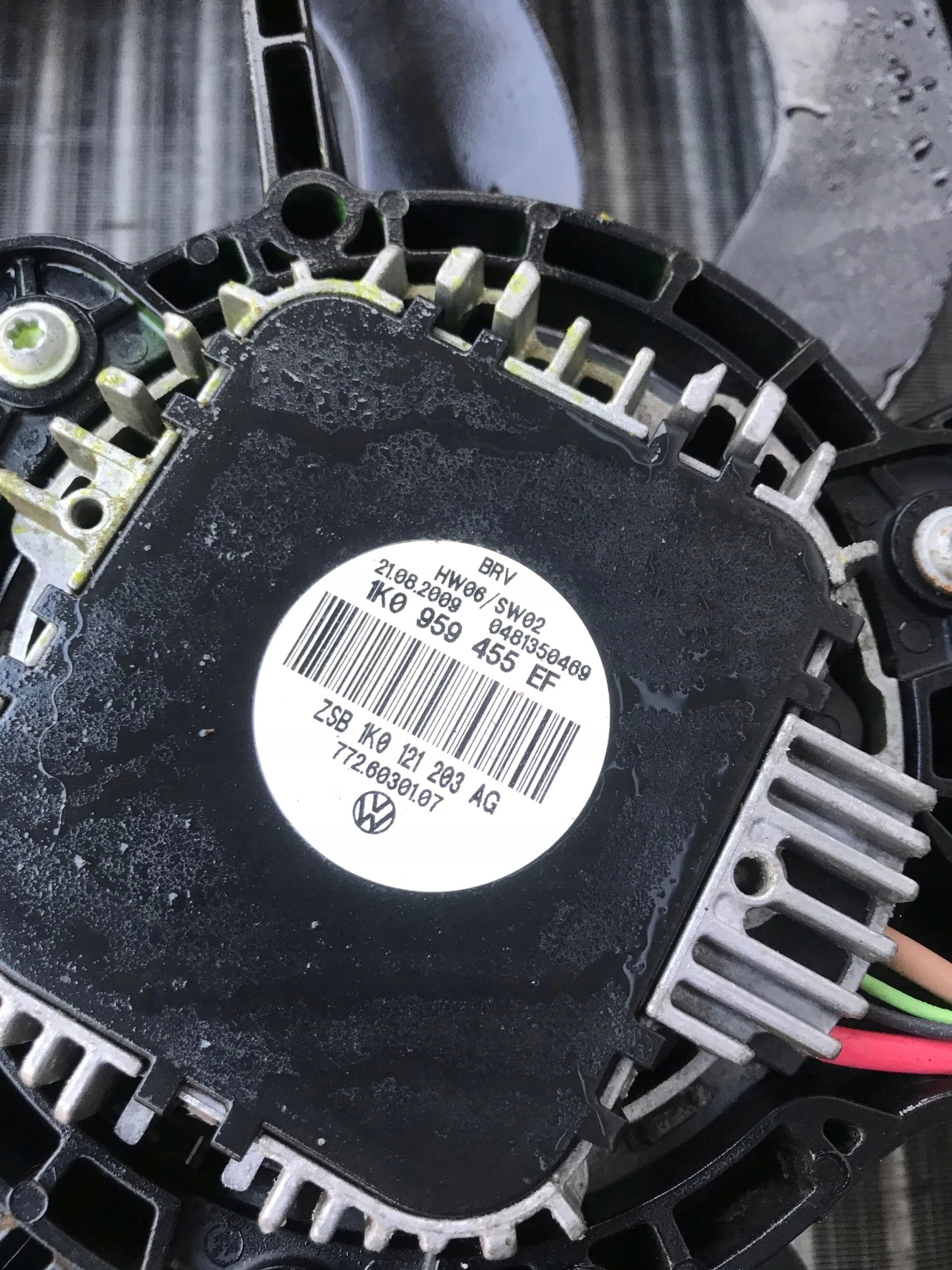 chladič ventilátor KOMPLET VW SKODA AUDI