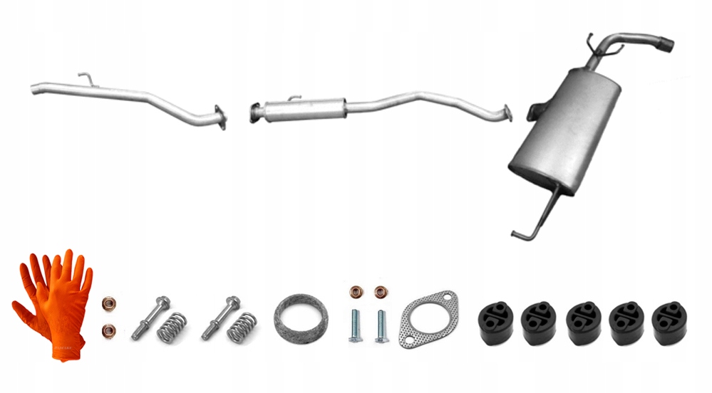 Suzuki Grand Vitara 2.0i 4X4 103kW (10/2005-06/2008) Výfukový Systém 5D