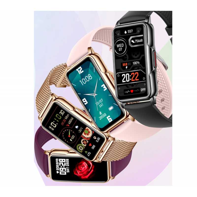 Zegarek damski SMARTWATCH SMS KROKI PL MENU PULS Złącza brak