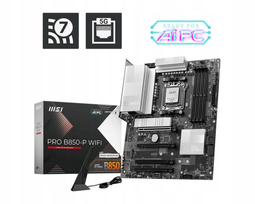 Msi Pro B850-P Wifi/ AM5/ Atx Pro B850-P Wifi