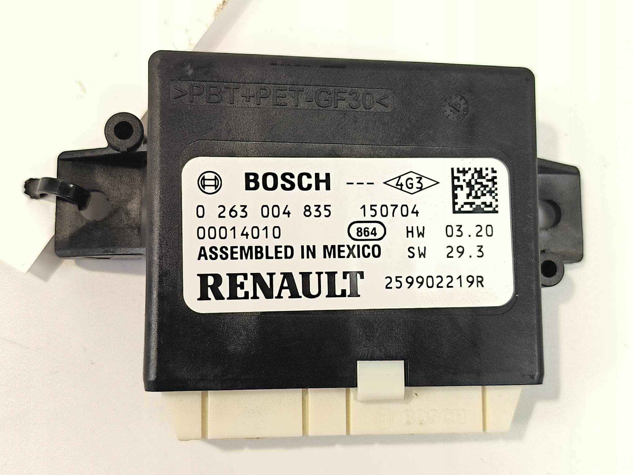 modulo 0263004835 parcheggio RENAULT KADJAR e