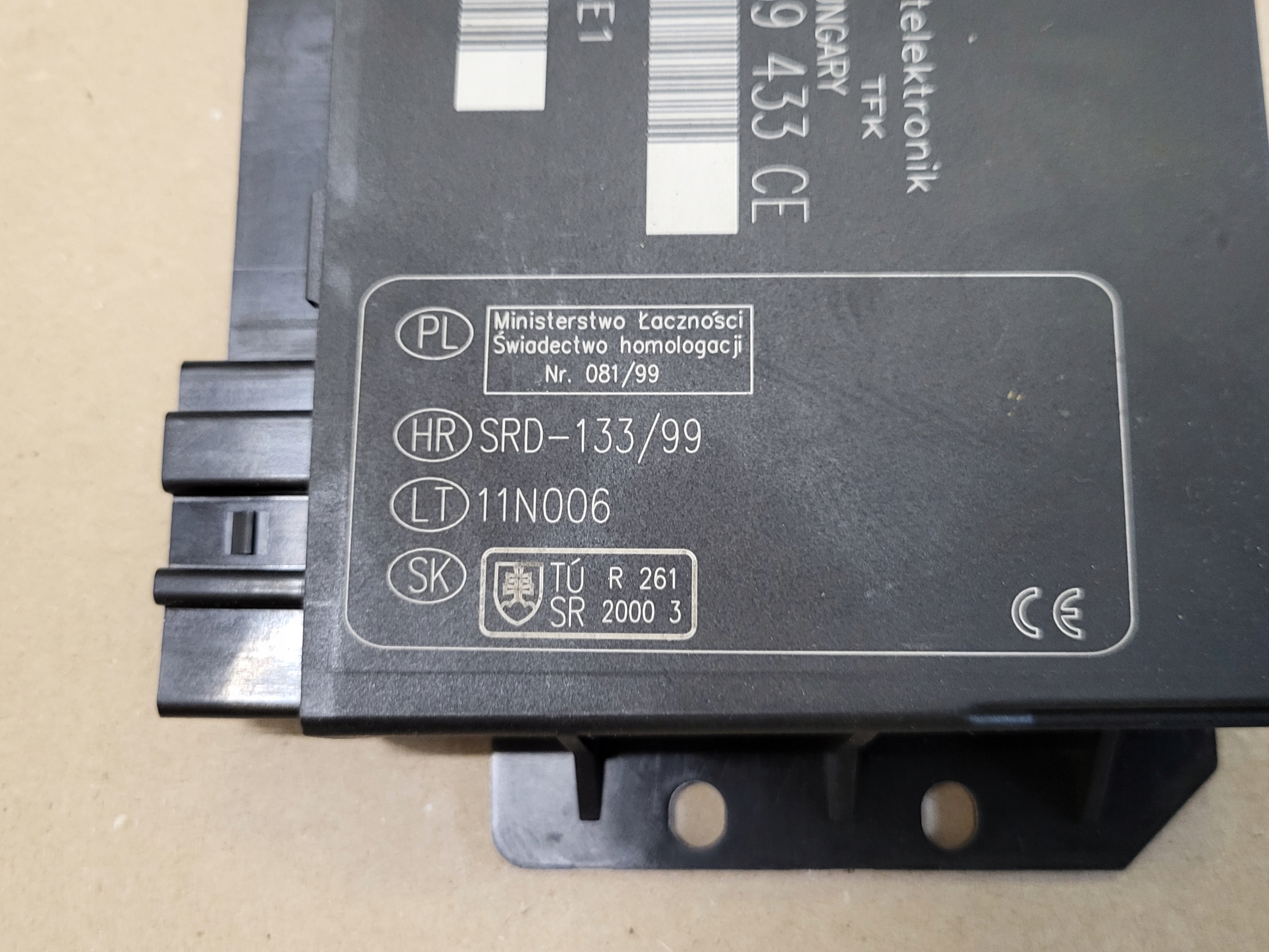 module control unit KOMFORTU AUDI A4 B7 8E OE EUROPA 8E0959433CE