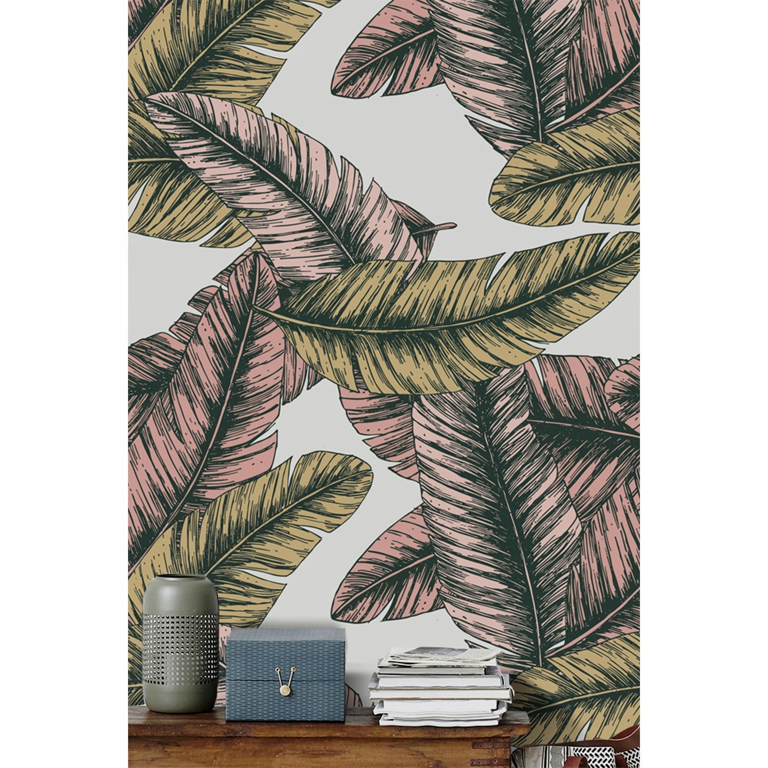 

Fototapeta Opadające liście bananowca 416x254 cm