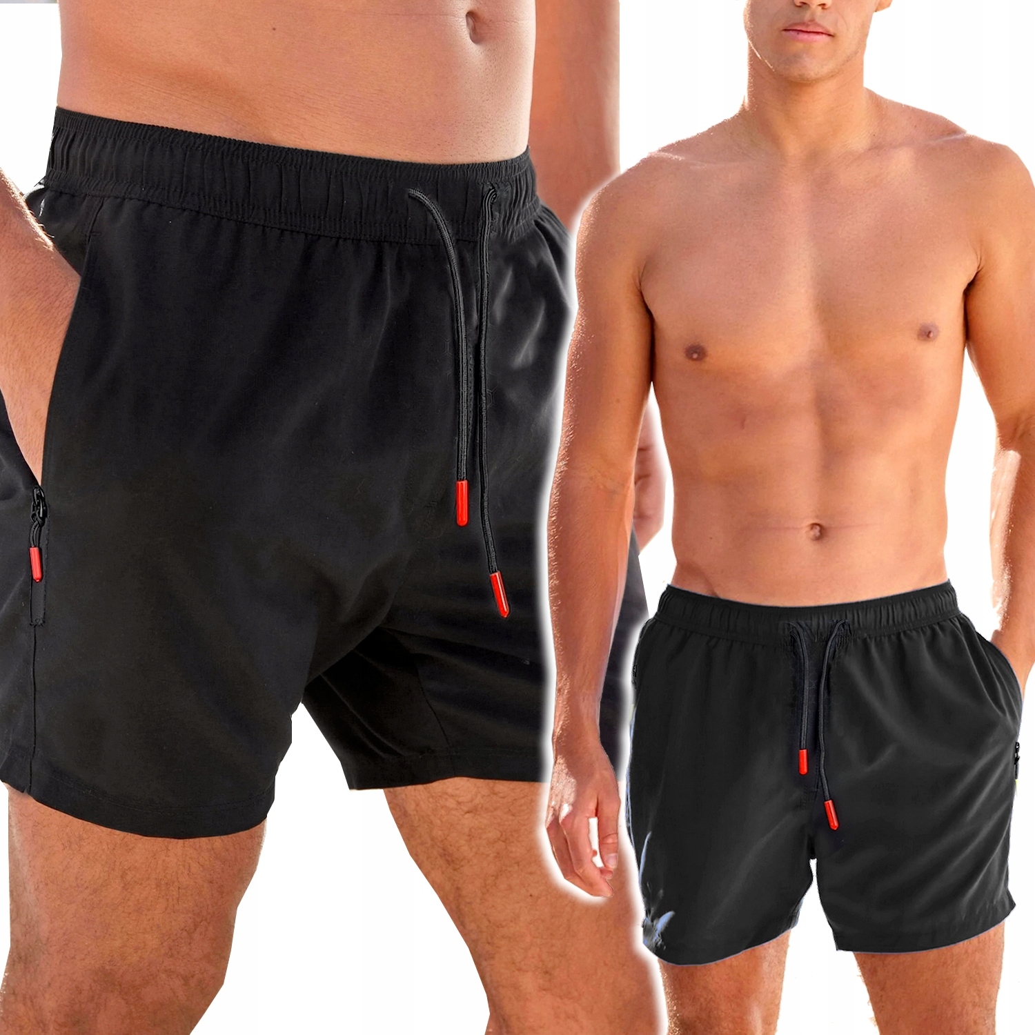 

Kąpielówki Męskie Spodenki Szybkoschnące 6XL