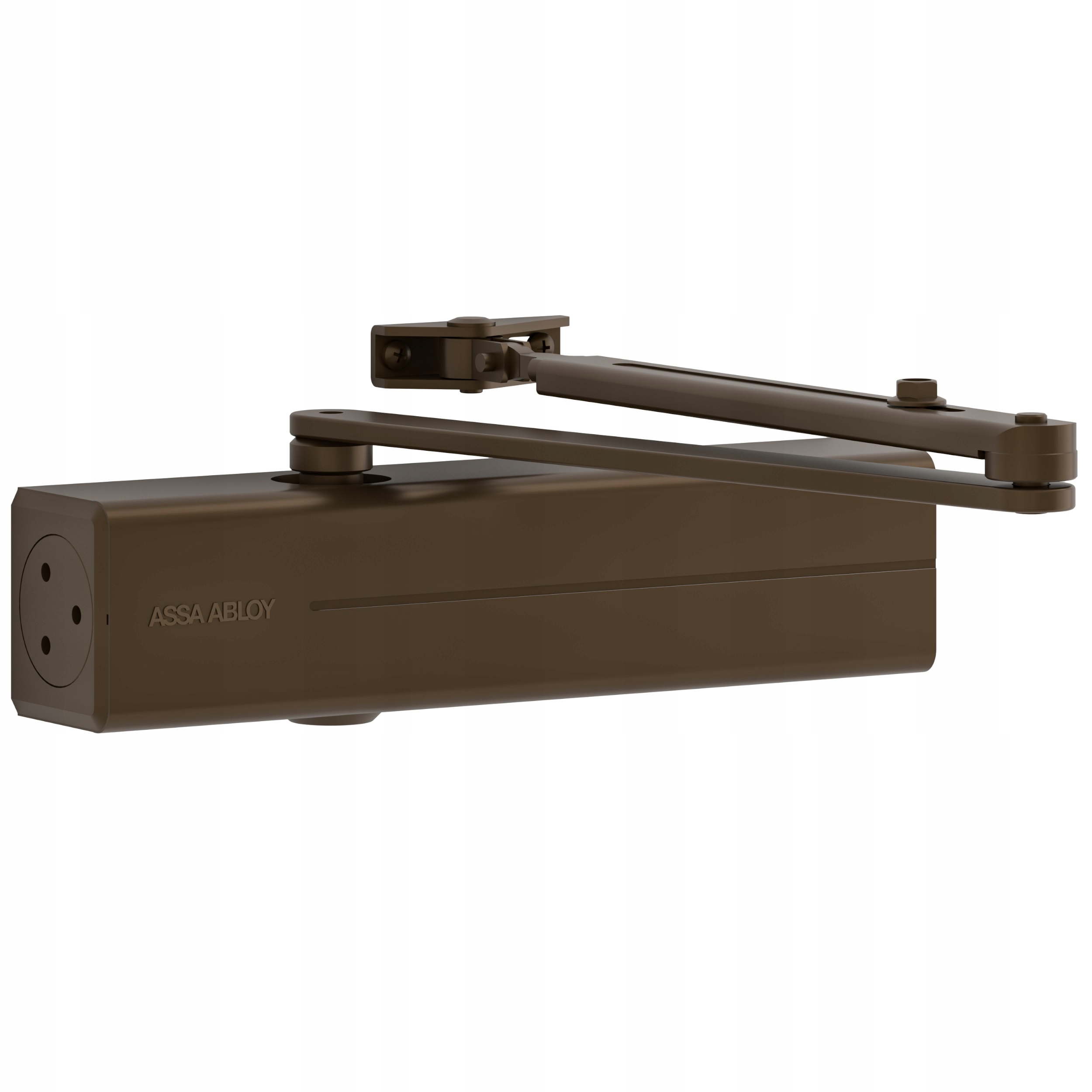 

samozamykacz Assa Abloy DC140 z ramieniem brązowy