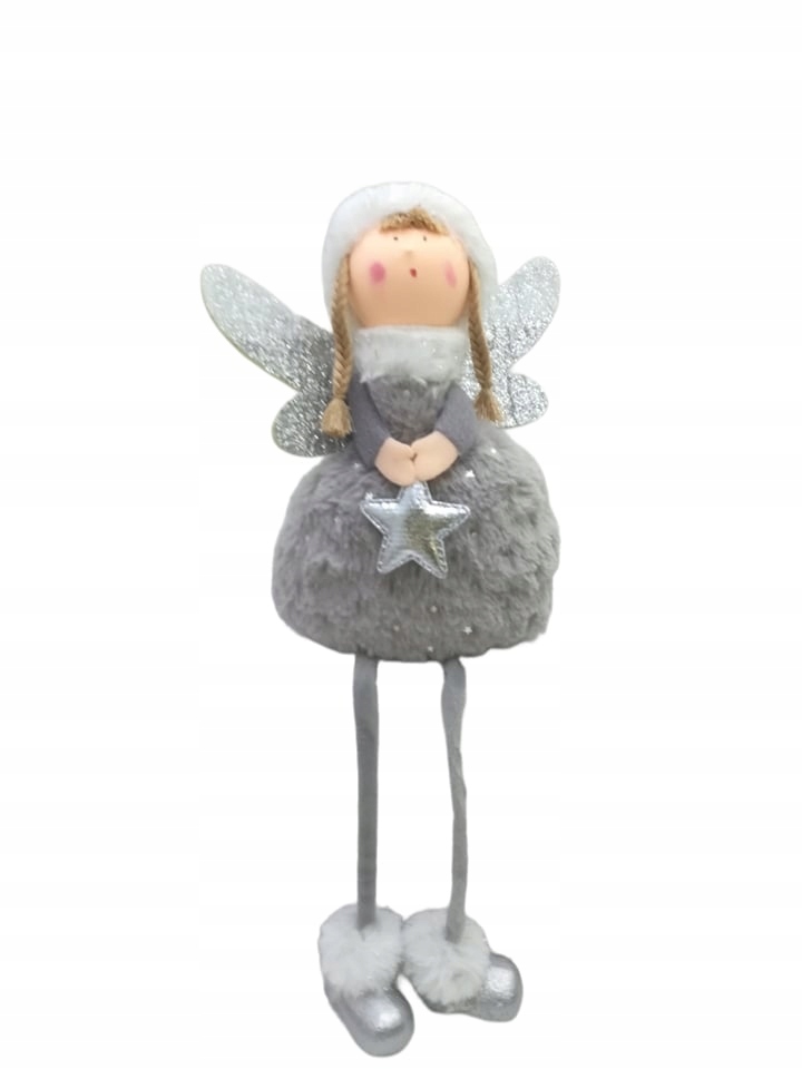 ŚWIĄTECZNA LALECZKA ANIOŁEK 50CM DEKORACJA OZDOBA