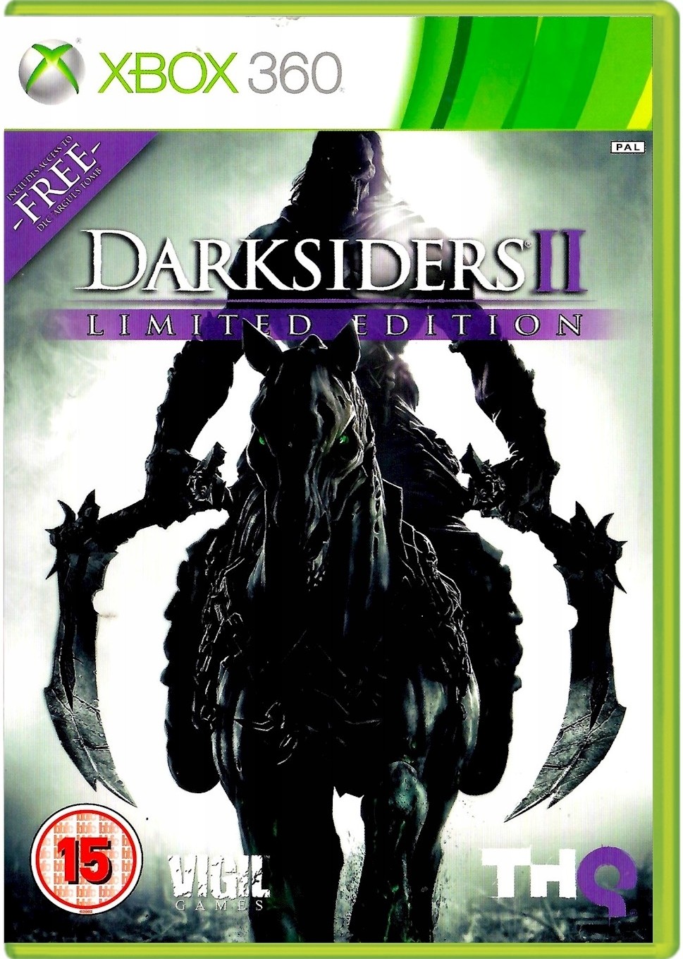 360 Darksiders II Xbox 360 pudełkowa