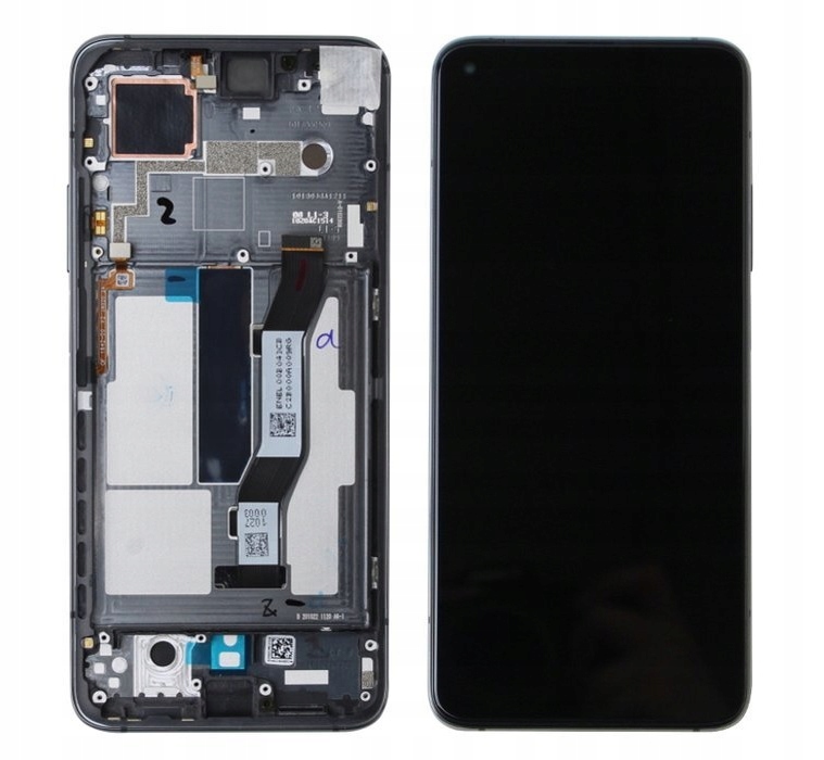 Nowy Ekran LCD Xiaomi MI 10T 5g M2007J3SY Z Ramką Czarny