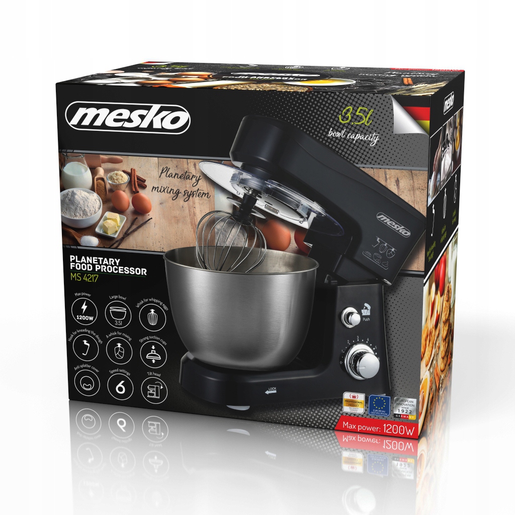 Robot Planetarny MS4217 1200W - Mieszaj, Ubijaj, Zagniataj z Precyzją!