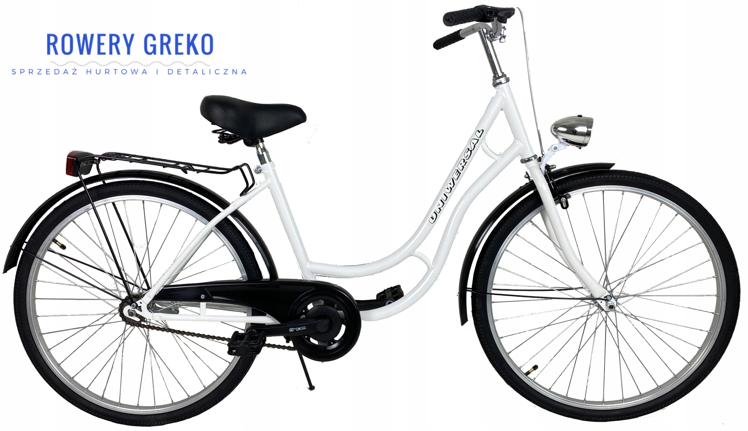 Rower Damski Damka Męski Miejski Uniwersal 26