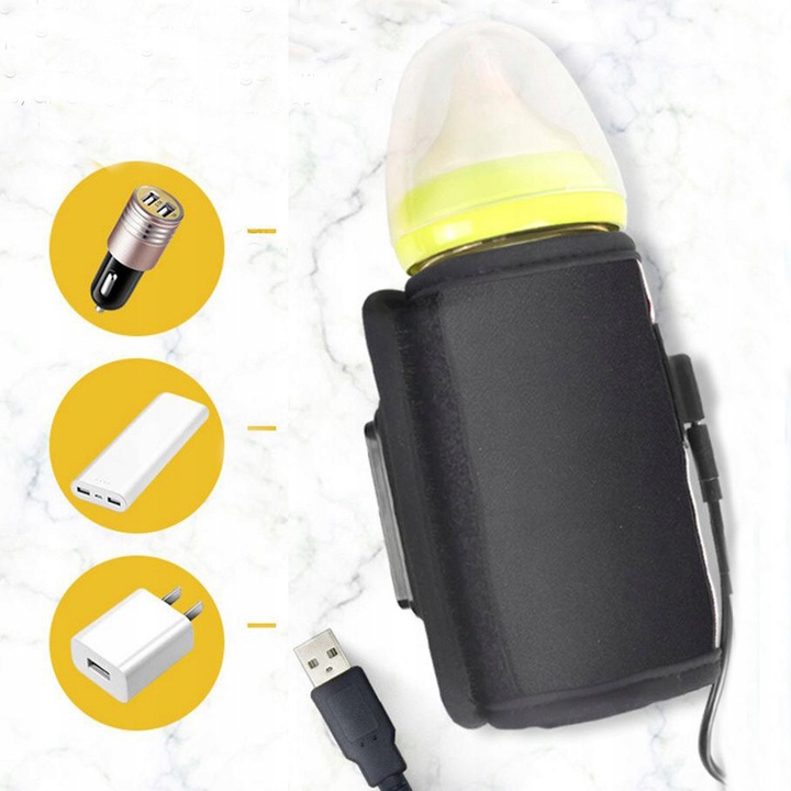 Bezprzewodowy termos podgrzewacz do butelek mleko Marka inna