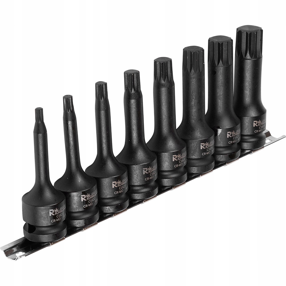 KLUCZE UDAROWE SPLINE 1 2 M5 M18 RICHMANN C6952